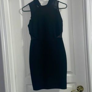 Black mini sexy dress